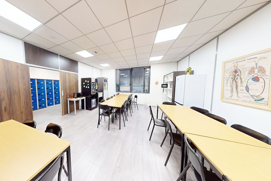 Cafétéria du cours agora à Lyon sud locaux
